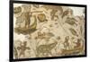 Nilotic Mosaic Depicting Pygmies Hunting Hippopotamus, 3rd Century-null-Framed Giclee Print