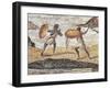 Nilotic Mosaic of Flooding of River Nile in Egypt-null-Framed Giclee Print