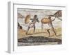 Nilotic Mosaic of Flooding of River Nile in Egypt-null-Framed Giclee Print