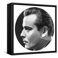 Nils Asther, Danish-Born Swedish Stage and Film Actor, 1934-1935-null-Framed Stretched Canvas