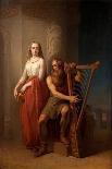 Heimdall Returns the Brisingamen to Freya, 1846-Nils Jakob Blommér-Stretched Canvas