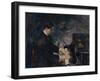 Nils Larsen playing, 1912-Bernhard Dorotheus Folkestad-Framed Giclee Print