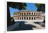 Nimes, Gard Department, Languedoc-Roussillon, France. The Roman amphitheatre.-null-Framed Photographic Print