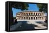 Nimes, Gard Department, Languedoc-Roussillon, France. The Roman amphitheatre.-null-Framed Stretched Canvas