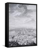 Nimphenburg Castle and Nimphenburg Gardens, Germany 18th Century-Jacopo [giacomo] Vignola-Framed Stretched Canvas