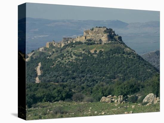 Nimrod Crusader Fort, Galilee Panhandle, Upper Galilee, Israel, Middle East-Eitan Simanor-Stretched Canvas