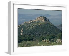 Nimrod Crusader Fort, Galilee Panhandle, Upper Galilee, Israel, Middle East-Eitan Simanor-Framed Photographic Print