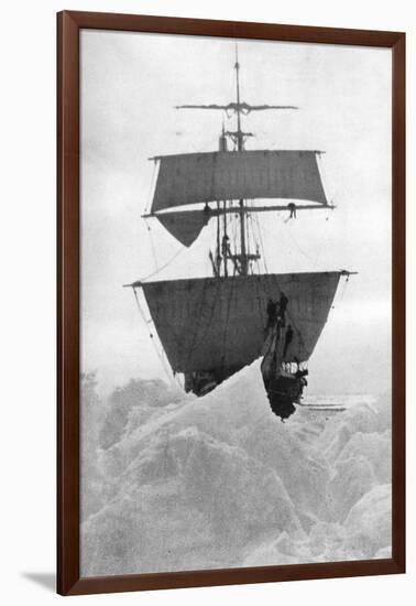 Nimrod in Ice-null-Framed Art Print