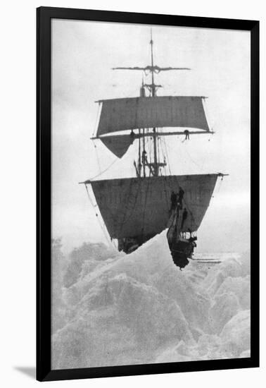 Nimrod in Ice-null-Framed Art Print