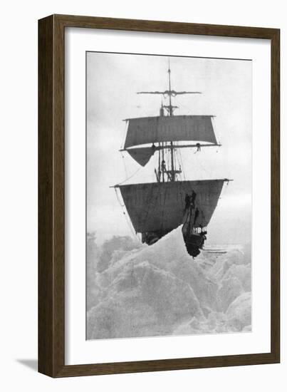 Nimrod in Ice-null-Framed Art Print