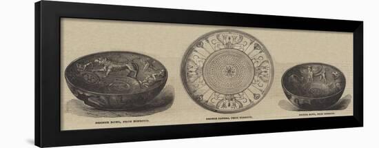 Nimroud Antiquities in the British Museum-null-Framed Giclee Print