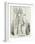 Nimroud Sculptures, at the British Museum, Colossal Figure of Winged Man or Divinity-null-Framed Giclee Print