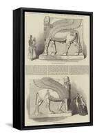 Nimroud Sculptures Just Received at the British Museum-T. D. Scott-Framed Stretched Canvas