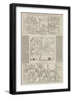 Nimroud Sculptures, Just Received at the British Museum-null-Framed Giclee Print