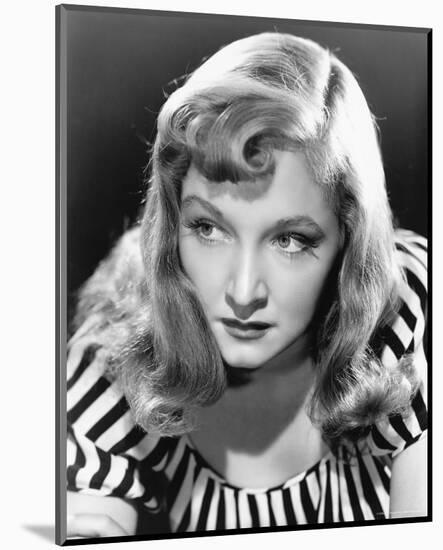 Nina Foch-null-Mounted Photo