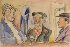 Paris Cafe, 1921-Nina Hamnett-Giclee Print