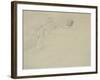 Nina Hamnett Reading, C.1917 (Pencil on Paper)-Roger Eliot Fry-Framed Giclee Print