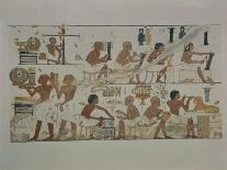 Ancient Egyptian Painting, 1936-Nina M. Davies-Stretched Canvas