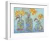 Nina's Three Bud Vases-Lisa Katharina-Framed Giclee Print