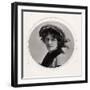 Nina Sevening, British Actress, Early 20th Century-Rita Martin-Framed Giclee Print