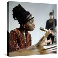 Nina Simone-null-Stretched Canvas