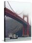 Nina under the Golden Gate-Eric Risberg-Stretched Canvas