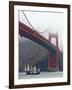 Nina under the Golden Gate-Eric Risberg-Framed Photographic Print