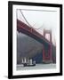 Nina under the Golden Gate-Eric Risberg-Framed Photographic Print