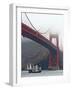 Nina under the Golden Gate-Eric Risberg-Framed Photographic Print