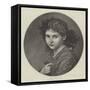 Nina-Ludwig Knaus-Framed Stretched Canvas