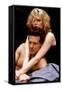 NINE 1/2 WEEKS, 1986 directed by ADRIAN LYNE Kim Basinger and Mickey Rourke (photo)-null-Framed Stretched Canvas