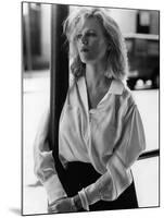NINE 1/2 WEEKS, 1986 directed by ADRIAN LYNE Kim Basinger (b/w photo)-null-Mounted Photo