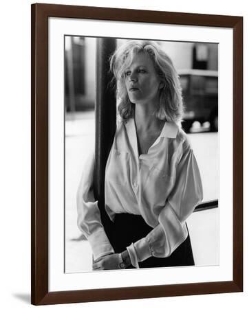 'NINE 1/2 WEEKS, 1986 directed by ADRIAN LYNE Kim Basinger (b/w photo