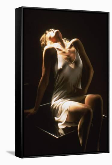 NINE 1/2 WEEKS, 1986 directed by ADRIAN LYNE Kim Basinger (photo)-null-Framed Stretched Canvas