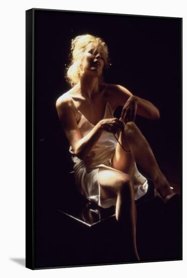 NINE 1/2 WEEKS, 1986 directed by ADRIAN LYNE Kim Basinger (photo)-null-Framed Stretched Canvas