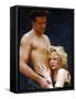 NINE 1/2 WEEKS, 1986 directed by ADRIAN LYNE Mickey Rourke and Kim Basinger (photo)-null-Framed Stretched Canvas