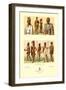 Nine African Tribe Members-null-Framed Art Print