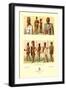 Nine African Tribe Members-null-Framed Art Print