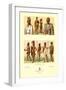 Nine African Tribe Members-null-Framed Art Print