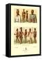 Nine African Tribe Members-null-Framed Stretched Canvas