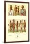 Nine African Tribe Members-null-Framed Art Print