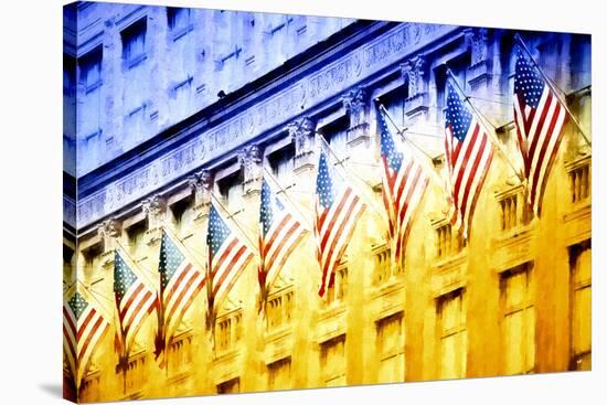 Nine American Flags-Philippe Hugonnard-Stretched Canvas