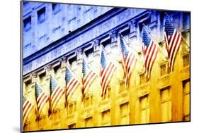 Nine American Flags-Philippe Hugonnard-Mounted Giclee Print