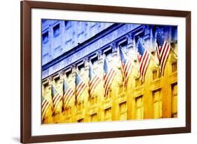 Nine American Flags-Philippe Hugonnard-Framed Giclee Print