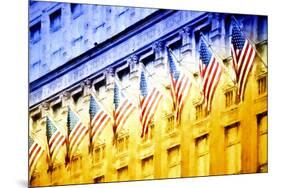 Nine American Flags-Philippe Hugonnard-Mounted Giclee Print