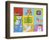 Nine Christmas Squares-Nathaniel Mather-Framed Giclee Print