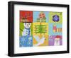 Nine Christmas Squares-Nathaniel Mather-Framed Giclee Print