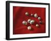 Nine large pearls-Werner Forman-Framed Giclee Print