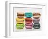 Nine Macaroons-Jennifer Redstreake Geary-Framed Art Print