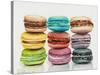 Nine Macaroons-Jennifer Redstreake Geary-Stretched Canvas